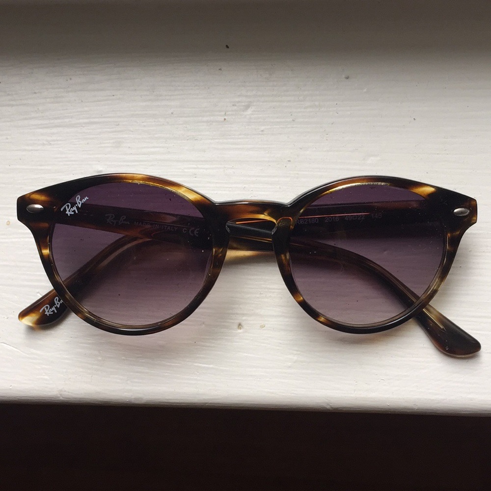 Ray Ban round cat-eye sunglasses